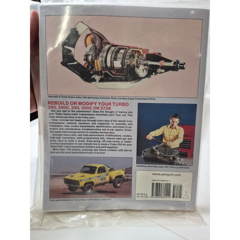 Turbo Hydra-Matic 350 Handbook: How to..., Sessions, Ron New Old Stock